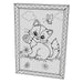 Washable Art Cat Colouring Protective Mat