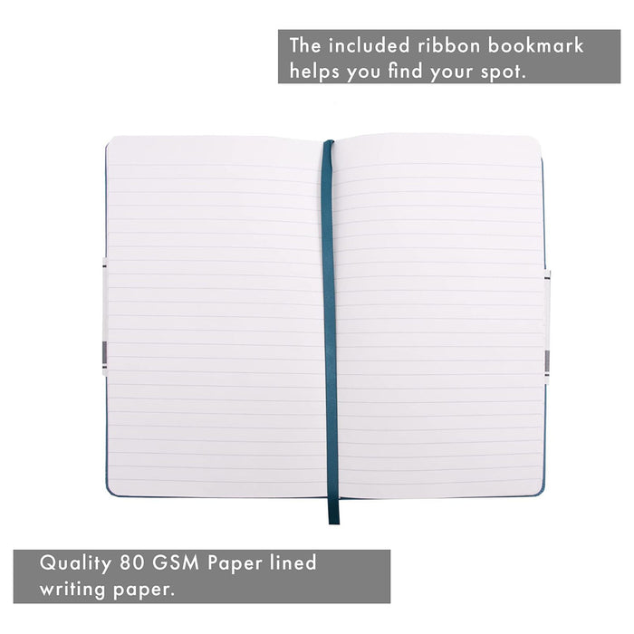 Pukka Pad Signature Soft Cover Notebook Teal