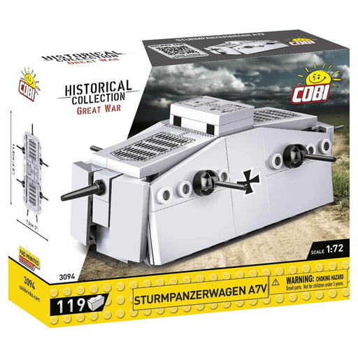 COBI Historical Collection Great War Sturmpanzerwagen A7V Tank Building Set