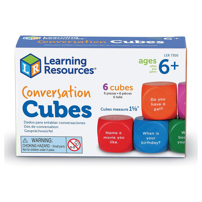 Learning Resources Conversation Cubes