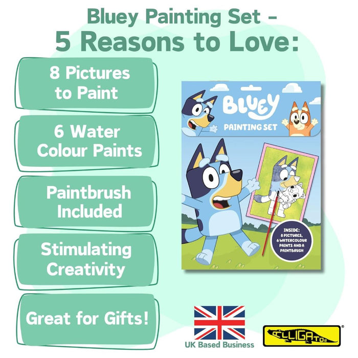 Bluey Painting Set