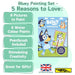 Bluey Painting Set