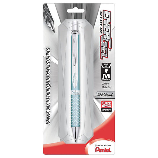 Pentel EnerGel Alloy Liguid Gel Baby Blue Rollerball Pen