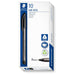 Staedtler Ball 4320 Black Ballpoint Pens (10 Pack)