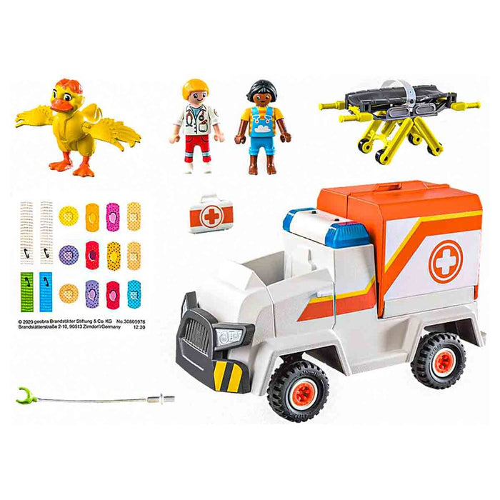 Playmobil Duck on Call Ambulance Emergency Vehicle