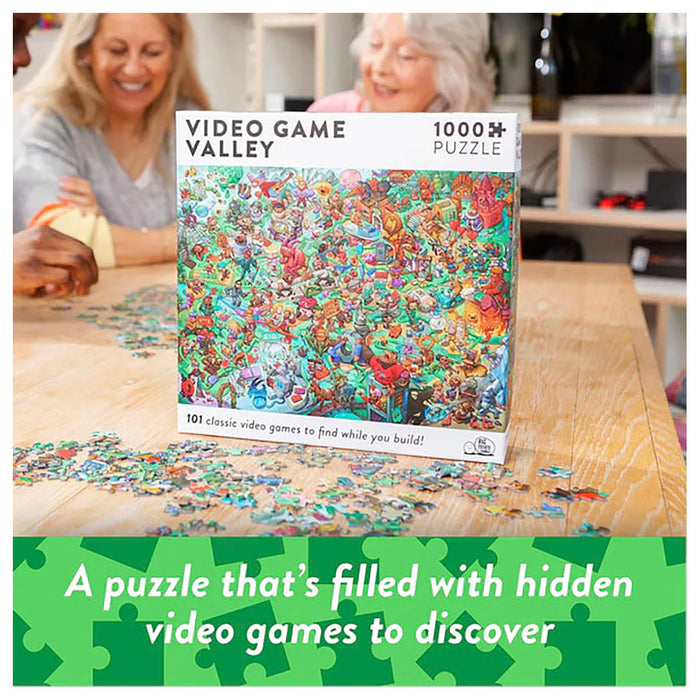 Video Game Valley 1000 Piece Jigsaw Puzzle