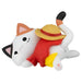 Mega Cat Series One Piece Nyan Piece Nyan! Petari! Stick-On Figure (styles vary)