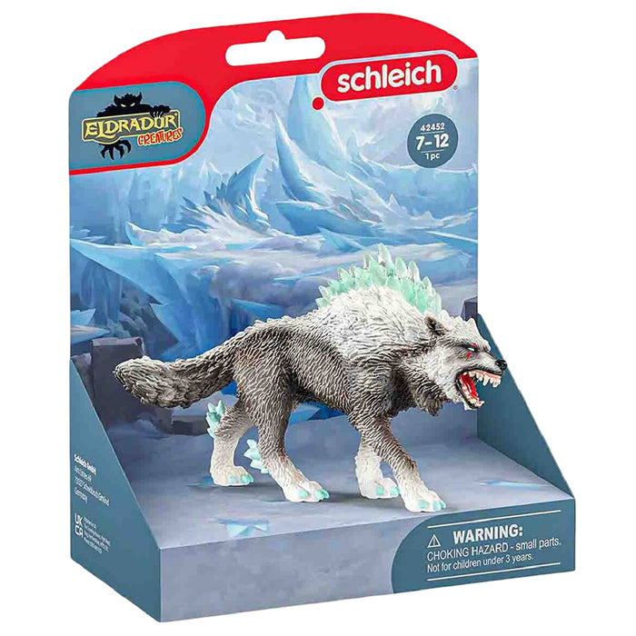 Schleich Eldrador Creatures Snow Wolf Figure
