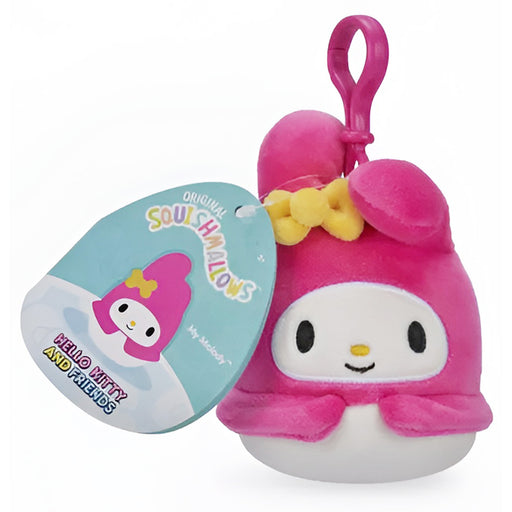 Squishmallows Hello Kitty and Friends: My Melody Clip On 3.5" Plush