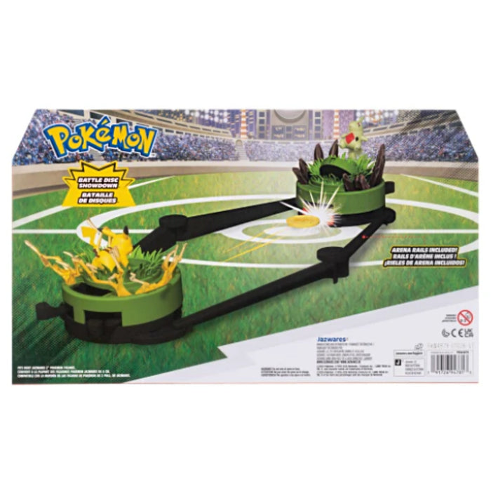 Pokémon Pikachu & Larvitar Battle Disc Showdown Playset