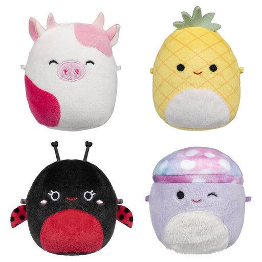 Squishmallows Micromallows Maui, Trudy, Caedyn, Minya (4 Pack) 