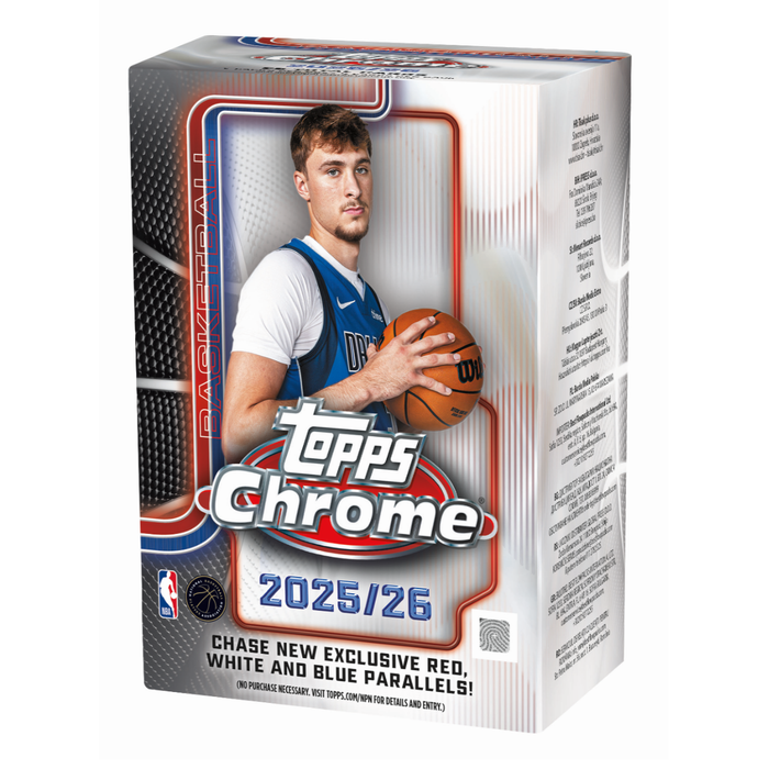 NBA Chrome Value Box 2025/26 packaging