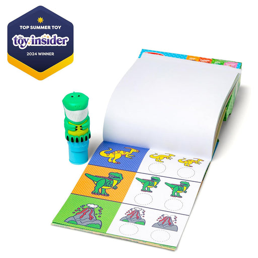Melissa & Doug Sticker Wow! Dinosaur Sticker Stamper & Activity Pad