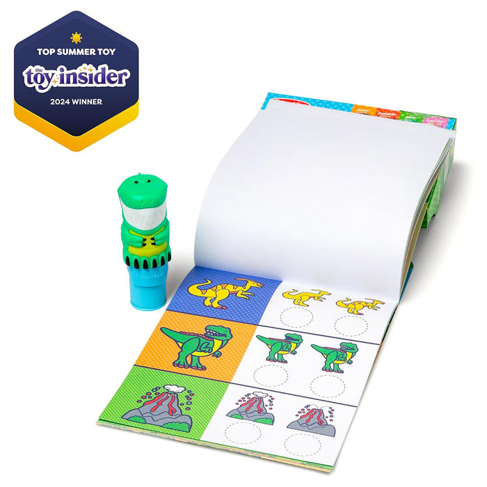 Melissa & Doug Sticker Wow! Dinosaur Sticker Stamper & Activity Pad