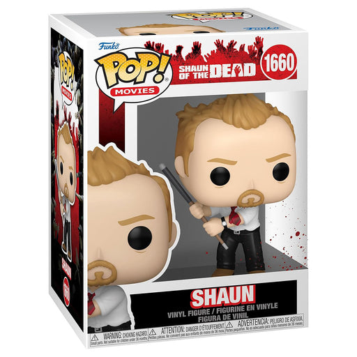 Funko Pop! Movies: Shaun of the Dead: Shaun with Chase Vinyl Figure #1660