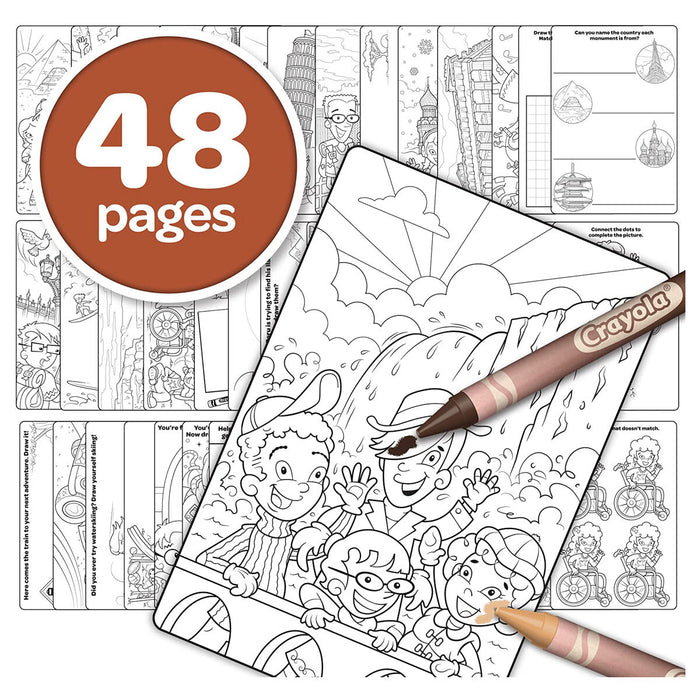Crayola Colours of the World Colouring & Activity Book