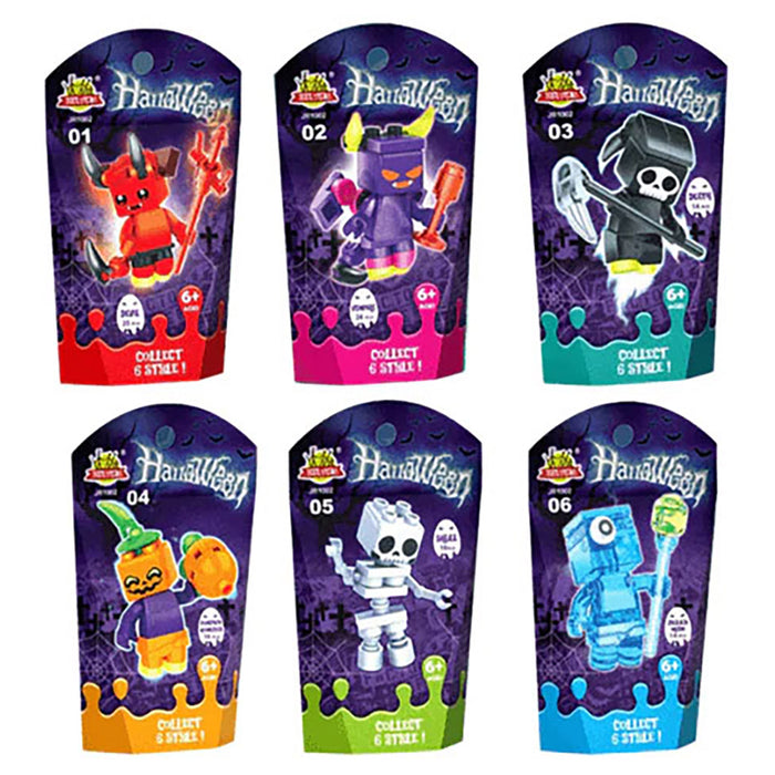 Halloween Glow in the Dark Figure Block Kit (styles vary)