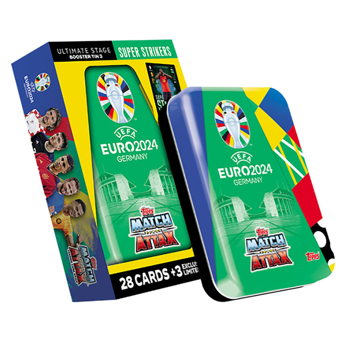 Topps Match Attax EURO 2024 - Super Strikers Booster Tin