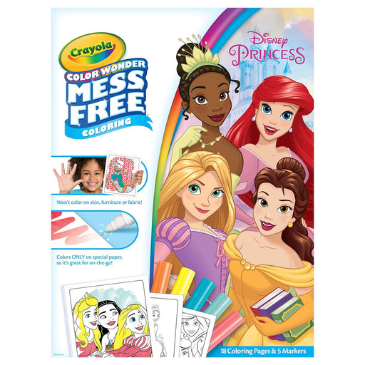 Crayola Color Wonder Mess Free Colouring Disney Princess