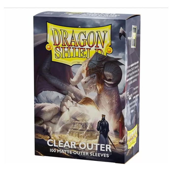 Dragon Shield Clear Outer Sleeves - Matte Standard Size (100)