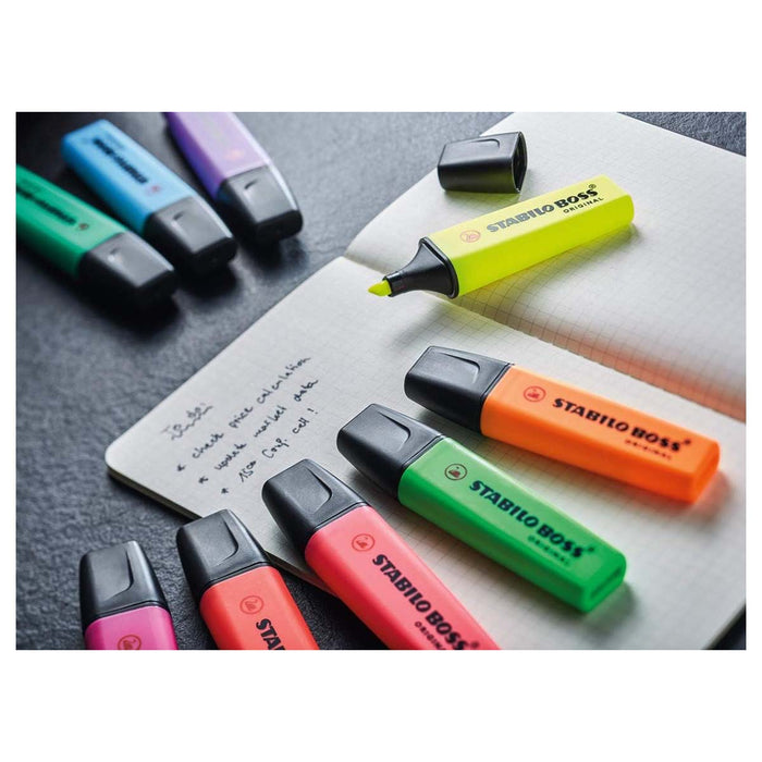 STABILO BOSS ORIGINAL Highlighters (8 Pack)