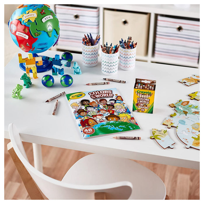 Crayola Colours of the World Colouring & Activity Book