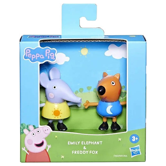 Peppa Pig Best Friends: Emily Elephant & Freddy Fox Figures (2 Pack)