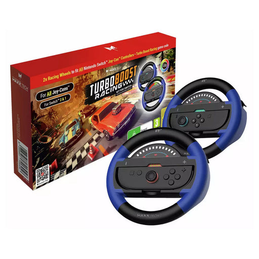 Maxx Tech Turbo Boost Racing Kit for Nintendo Switch 2 & 1