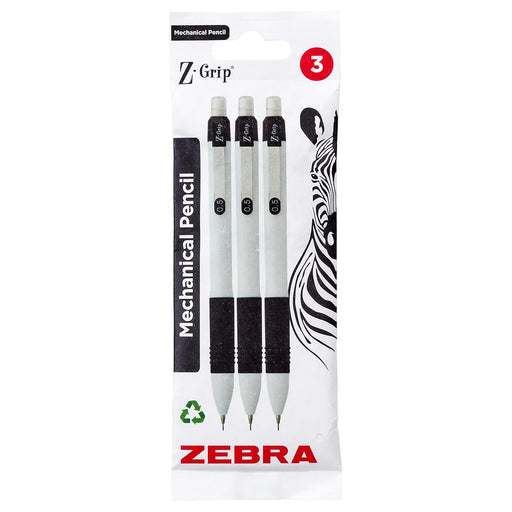 Z Grip Mechanical Pencil 0.5mm 3pk 