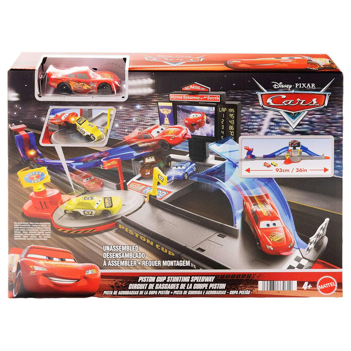 Disney Pixar Cars: Piston Cup Stunting Speedway Playset