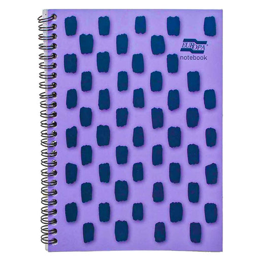 Clarefontaine Europa Splash A5 Notebook Purple 