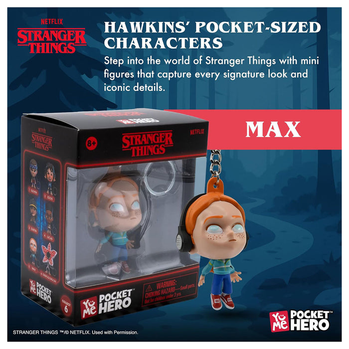 Stranger Things Pocket Hero Max Keyring