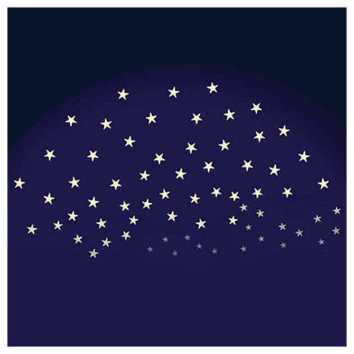 Glow Starry Night: 60 Glow in the Dark Stickers 