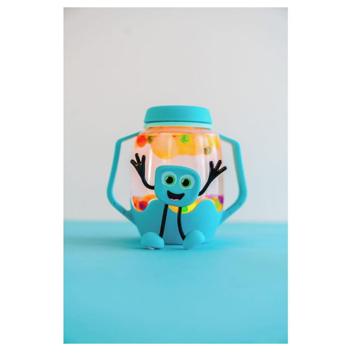 Glo Pals Sensory Play Jar Frost Blue