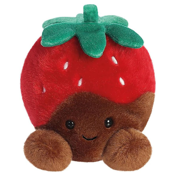 Palm Pals Valentino Chocolate Strawberry 13cm Soft Toy