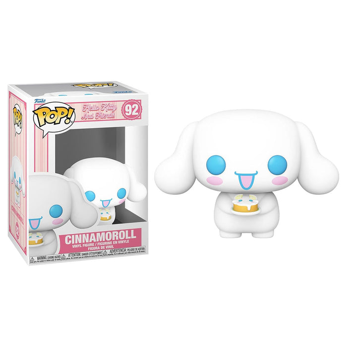 Funko Pop! Hello Kitty and Friends: Cinnamaroll with Cake Vinyl Figure #92