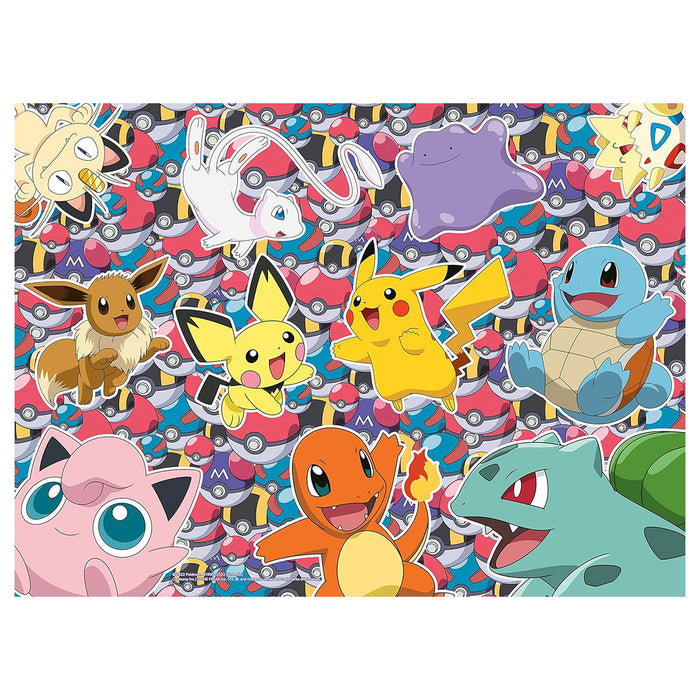 Ravensburger Pokémon Ready to Battle 100 XXL Piece Puzzle