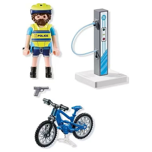 Playmobil Police Bike Patrol Figure