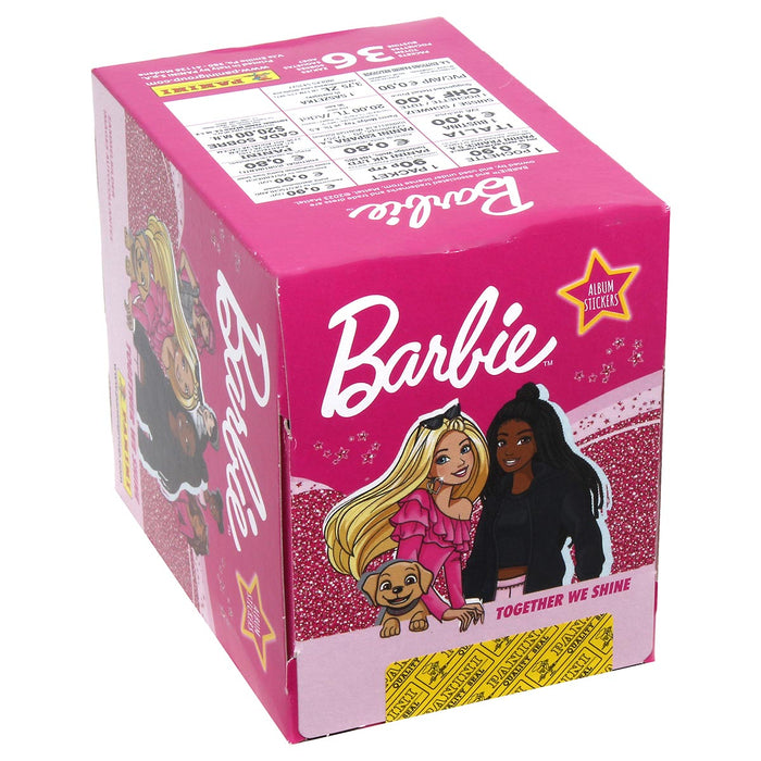 Panini Barbie 'Together We Shine' Album Stickers 36 Pack Box