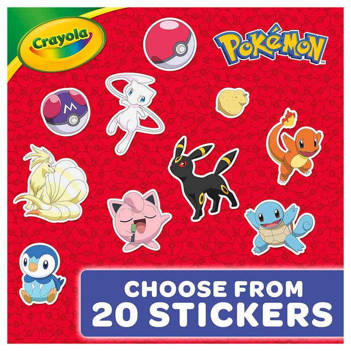 Pokémon Colouring Book & Sticker Sheet
