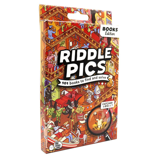Riddle Pics: Books Edition Puzzle Game
