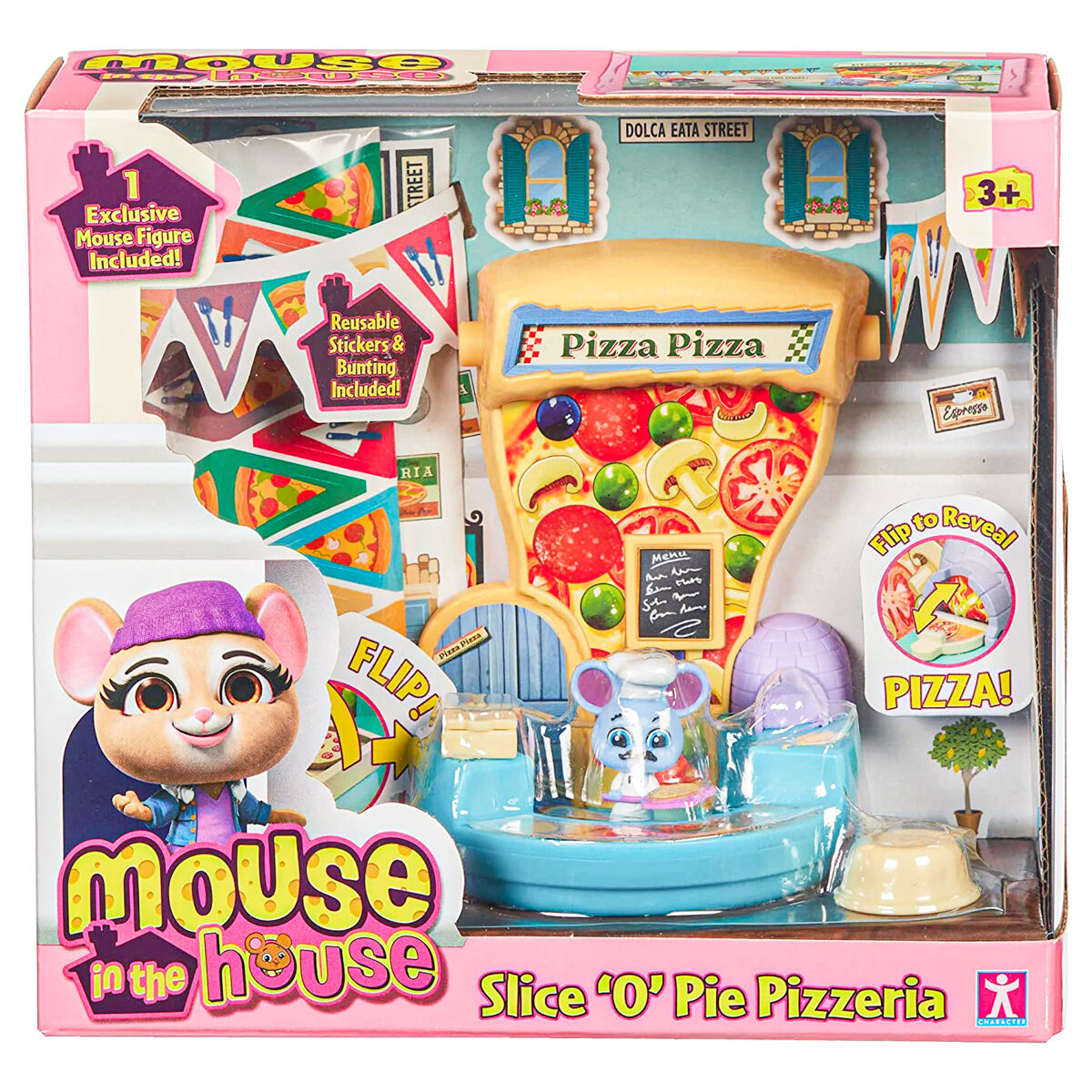 Mouse in the House Slice 'O' Pie Pizzeria Playset — Booghe