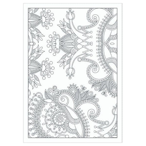 Flowers & Patterns Advanced Colouring Book 3 & 4