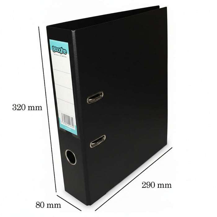 Lever Arch A4 File Black