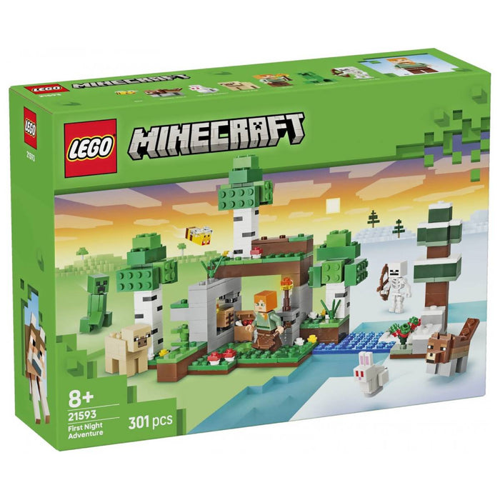 LEGO Minecraft: First Night Adventure Building Set