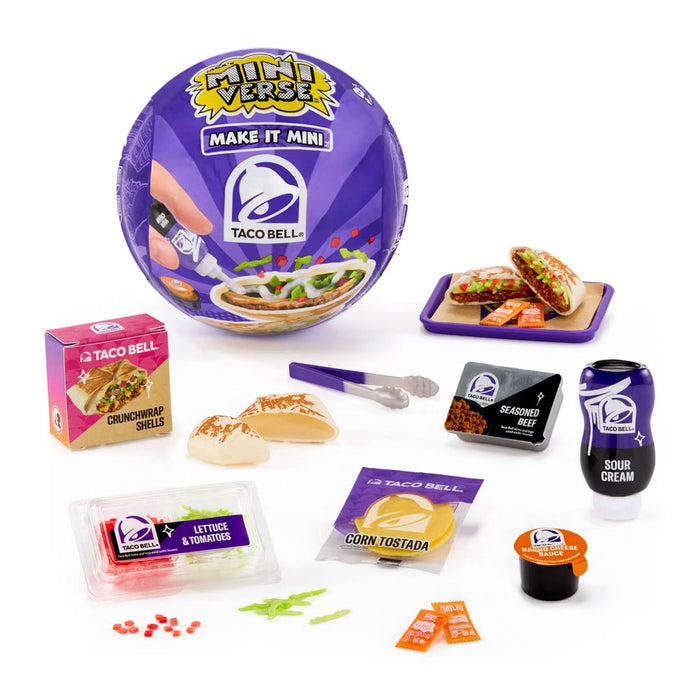 MGA's Miniverse Make It Mini Taco Bell Craft Kit (styles vary)