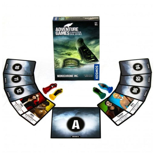 Adventure Games: Monochrome Inc. Card Game