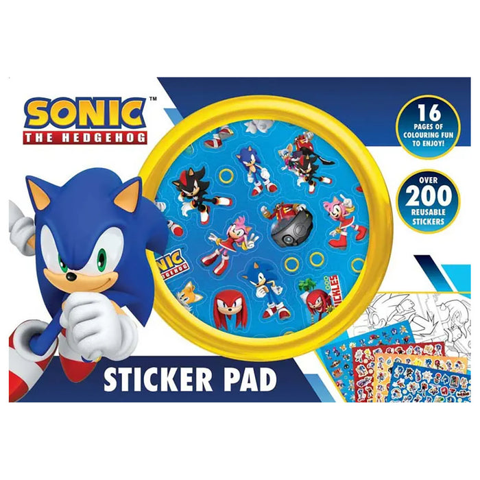 Sonic the Hedgehog Sticker Pad