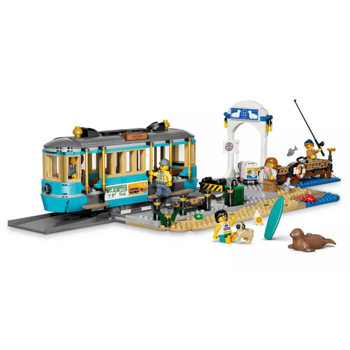 LEGO City Classic Beach Streetcar Building Set