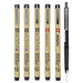 Sakura Pigma Micron fineliner set Manga Collection | 6 sizes, black